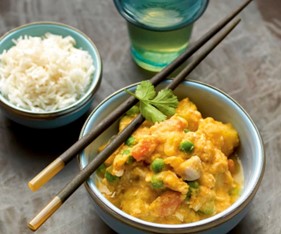 Curry de pui thai, rapid