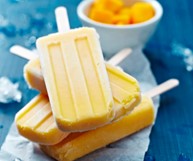 Înghețată cu iaurt și mango